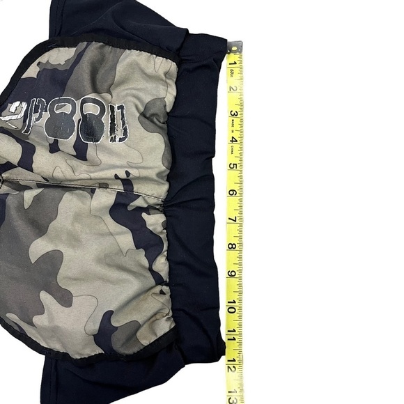 2POOD Workout Shorts XS Camo Print Green Black CrossFit - Picture 7 of 9